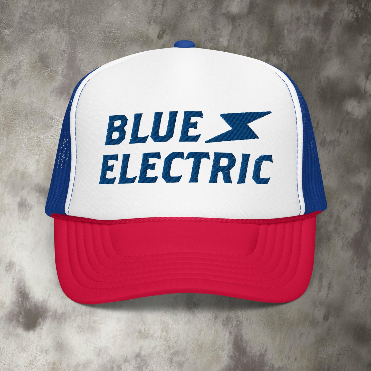 Blue Bolt Hat