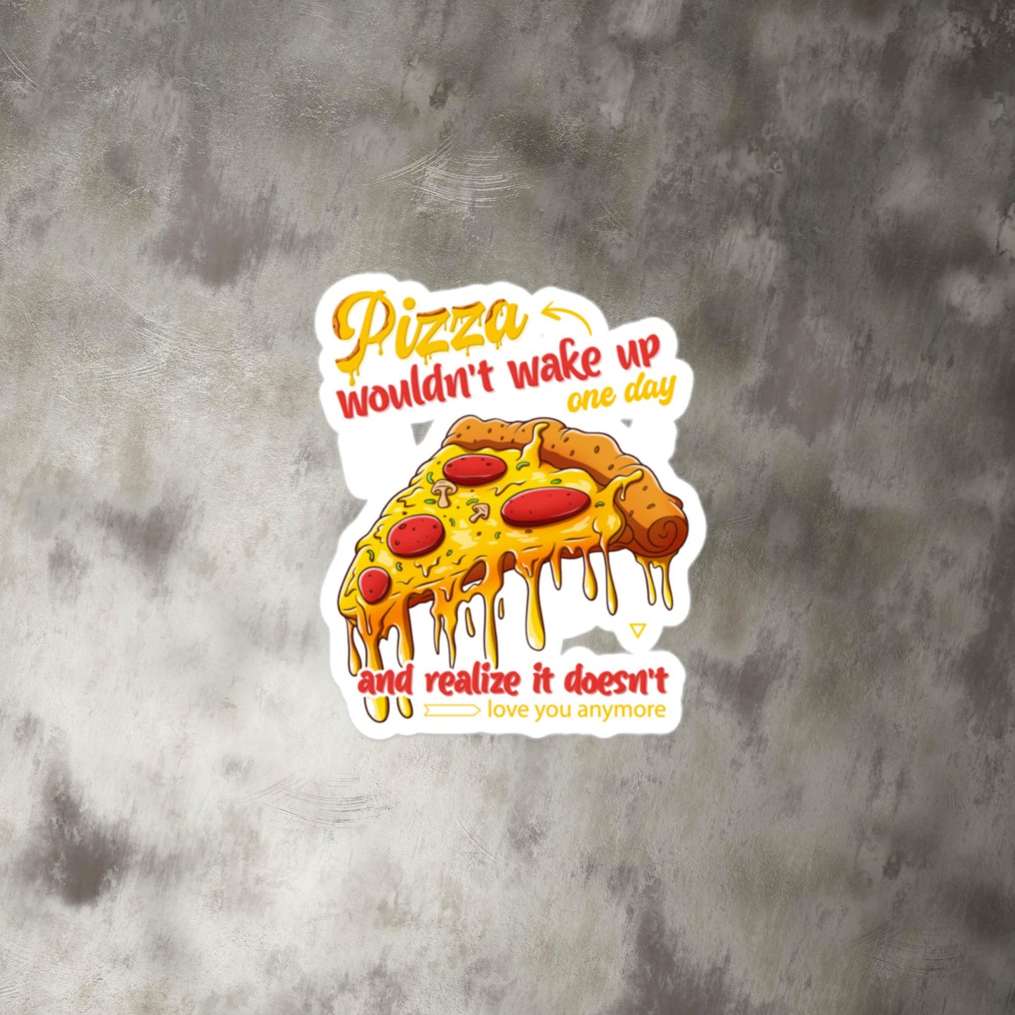 Pizza Love Sticker