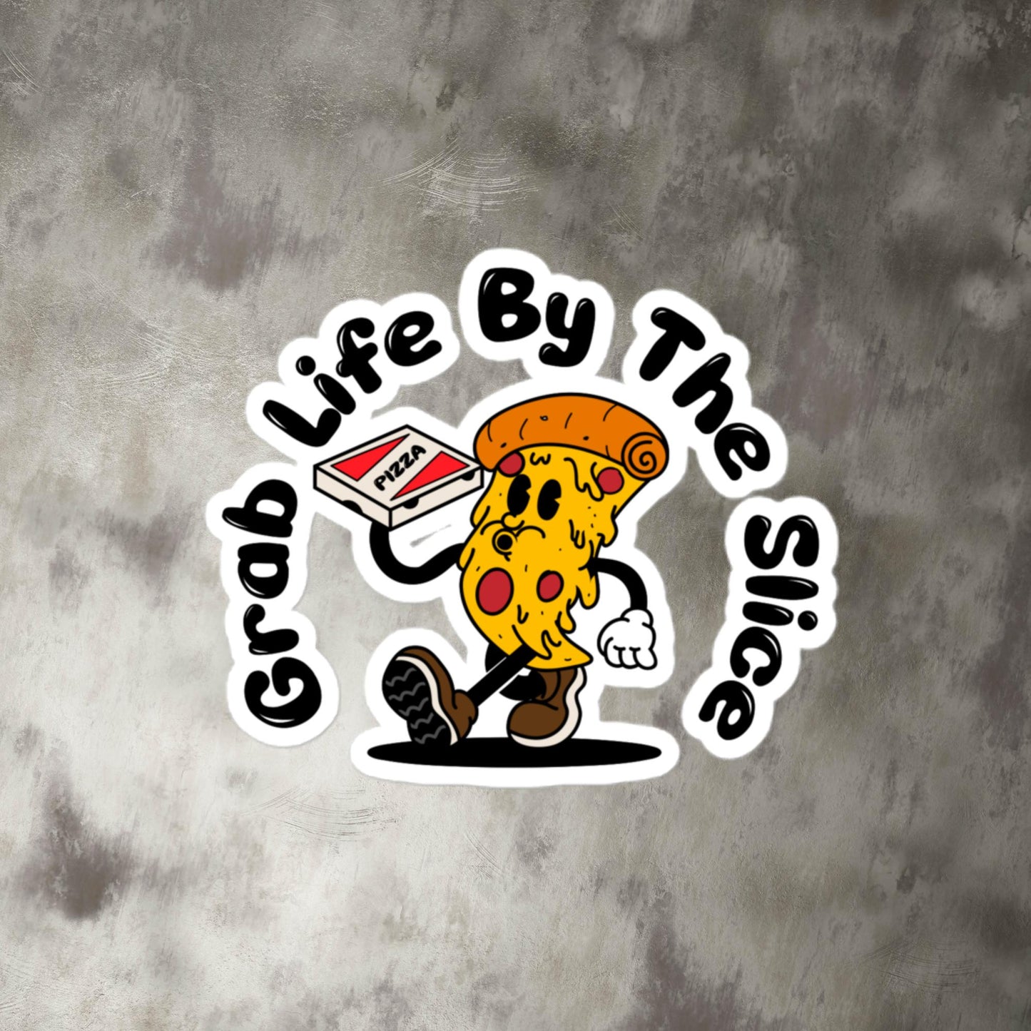 Grab A Slice Sticker