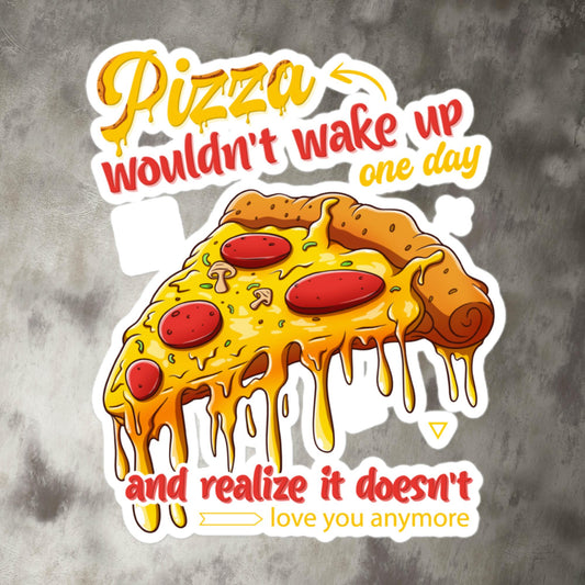 Pizza Love Sticker