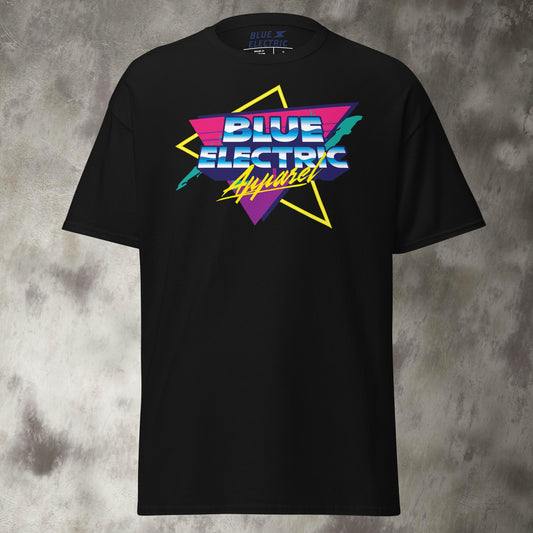 Blue Electric Retro T-Shirt