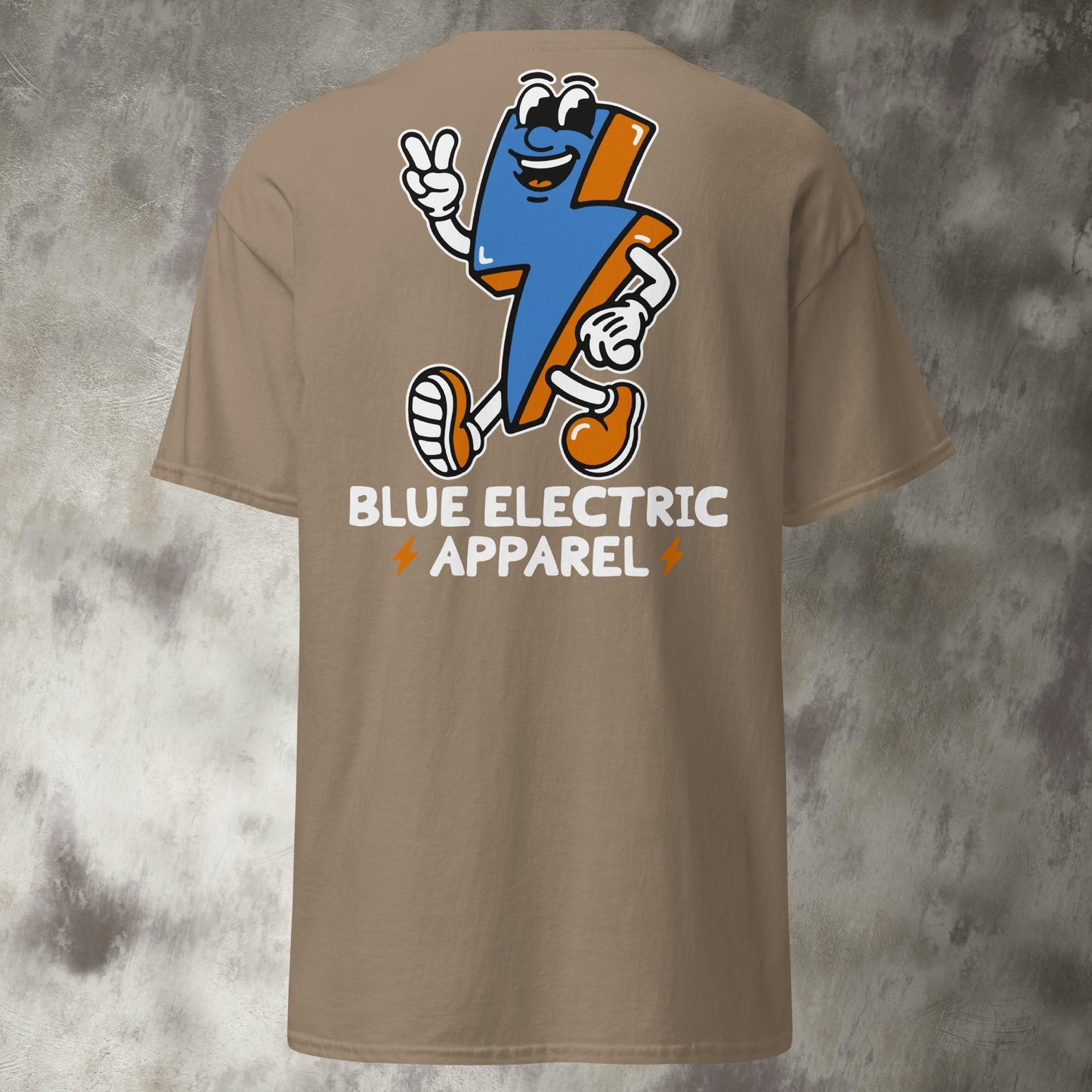 Blue Electric Mascot T-Shirt