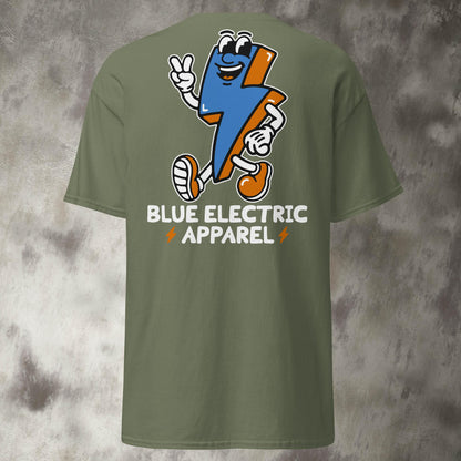 Blue Electric Mascot T-Shirt